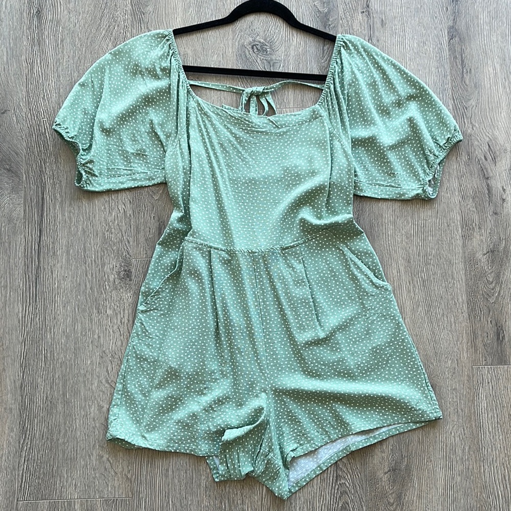 Woman’s Polka Dot Romper